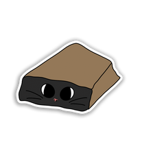 Load image into Gallery viewer, cats in places stickers