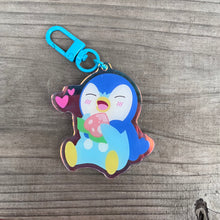 Load image into Gallery viewer, piplup keychain

