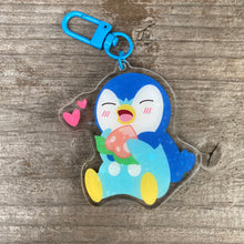 Load image into Gallery viewer, piplup keychain
