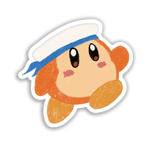 Load image into Gallery viewer, sailor waddle dee sticker
