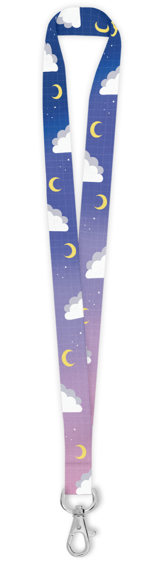 starry skies dusk lanyard