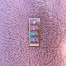 Load image into Gallery viewer, pastel moon enamel pin
