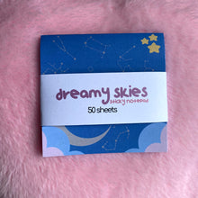 Load image into Gallery viewer, dreamy skies sticky notepad
