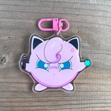 Load image into Gallery viewer, jigglypuff keychain
